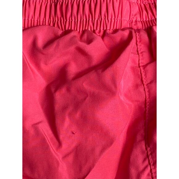 Nike Girls Dri Fit Running Shorts Pink with Gray and White Trim Size Small (4-5) - Picture 6 of 6